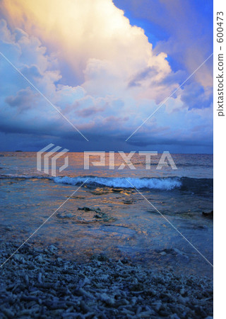 beach, sunrise, morning sun 600473