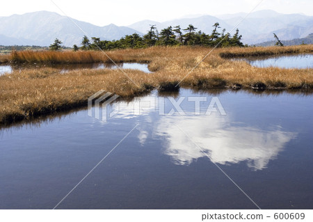 Naeba mountain grass autumn leaves and Ikeda Naeba mountain grass autumn leaves and Ikeda 600609