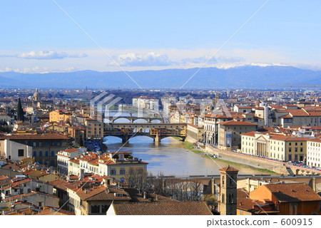 View from Michelangelo Square Ponte Vecchio 600915