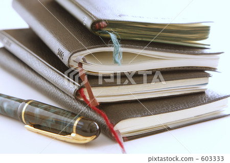 Pocketbook and pen Pocketbook and pen 603333