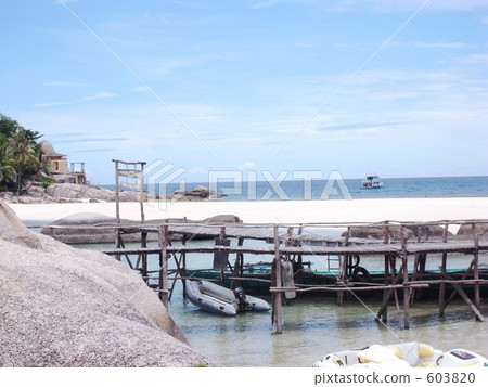 蘇梅島的碼頭 603820