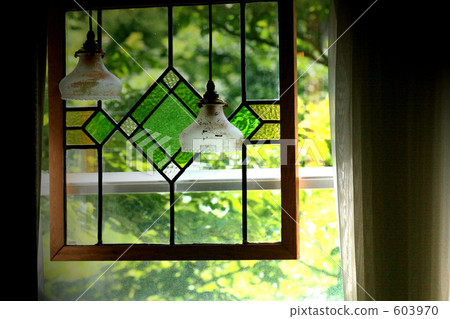 彩色玻璃 玻璃 燈 603970