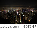 hongkong, hong kong, night scape 605347