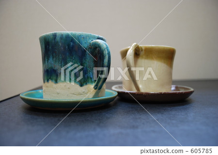 杯子 茶碟 陶瓷 605785