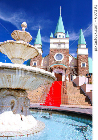 小教堂 噴泉 教會 607291