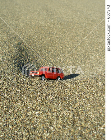 沙地 微型汽車 車 607543