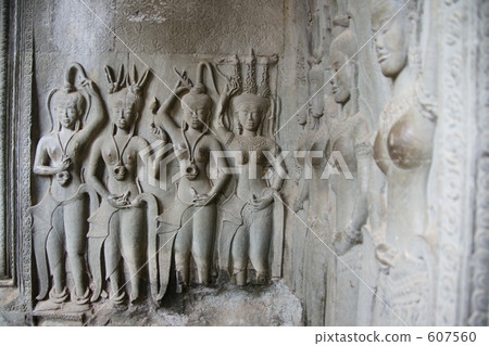吳哥窟的女神 607560