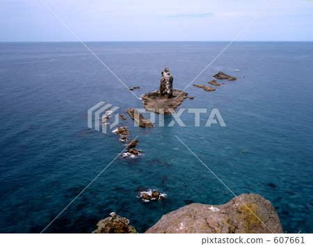 積丹半島神崛起的海角（3） 607661