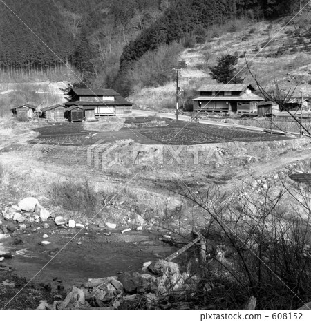 Okutama · Yamanashi prefecture Tamba mountain village Showa 46 years 608152