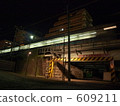 Last train and guard lower sidewalk 609211