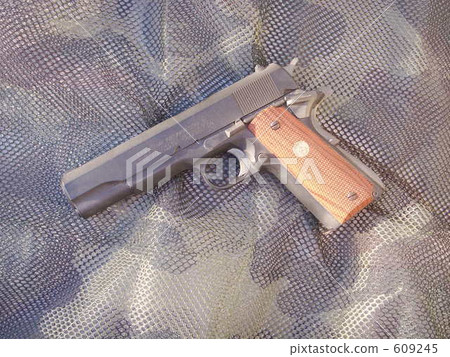 手槍 迷彩 偽裝 609245