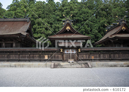 kumano hayatama taisha, shrine, gravel 610172