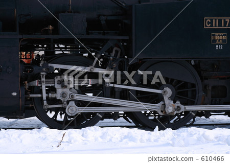 蒸汽機車 610466