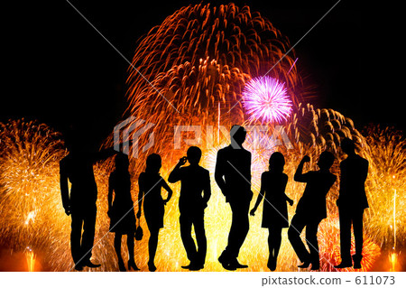 Fireworks and Silhouettes Fireworks and Silhouettes 611073