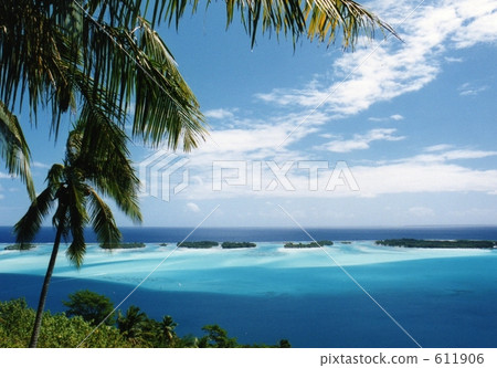 博拉博拉島 海面 海 611906