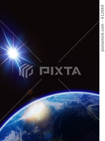 Blue shining Earth 612669