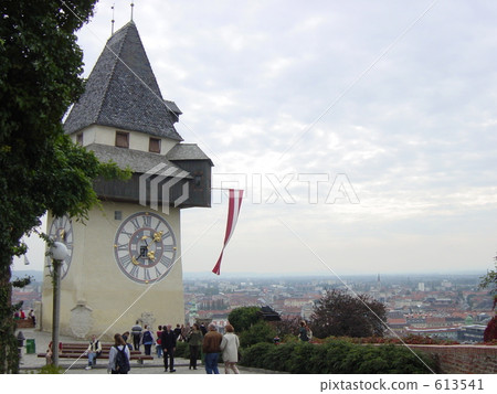 clock tower, national flag, national flags 613541