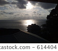 atagawa, cloudy sky, sea surface 614404