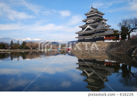 moat, castle tower, tenshukaku 616226