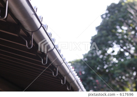 水槽 排水管 屋頂的瓦片 617696