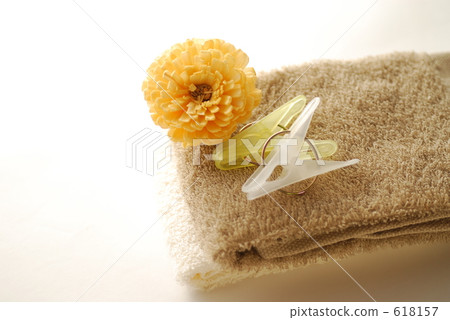 Towels and clothespins 618157