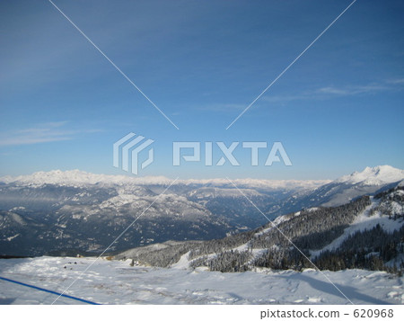 加拿大 加拿大人 雪山 620968