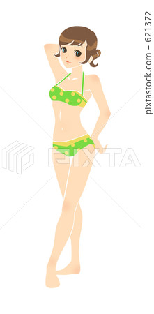 Bikini women's illustration 621372