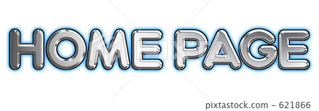 HOME PAGE with metallic letters 621866