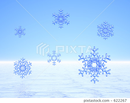 Crystal of snow	 622267