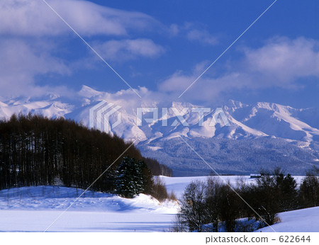 雪山 白雪皚皚 雪景 622644