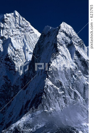 冰崖 冰脊 喜馬拉雅山 623765