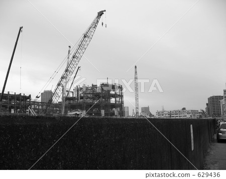 construction site, construction sites, crane 629436