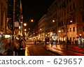 late at night, road, italian 629657