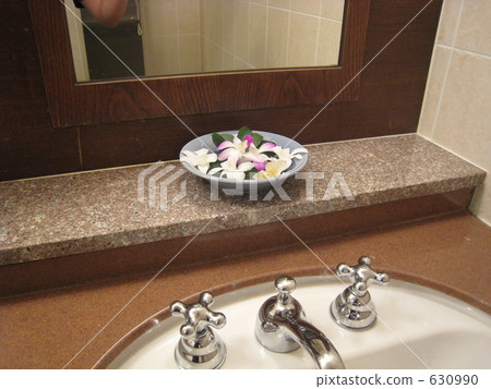 sink, washroom, blossom 630990