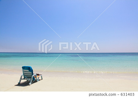 海邊沙灘椅 631403