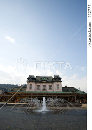 噴泉 天空 門司港站 632777