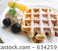 Delicious waffles. 634259