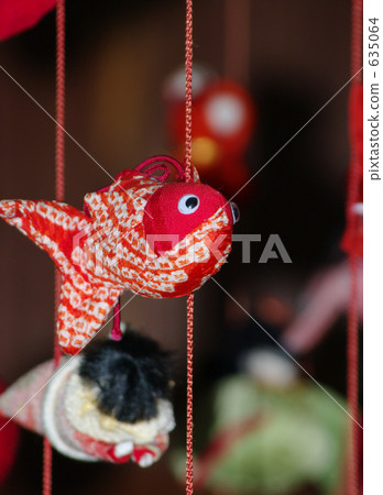 Ibuko Isao“小雞山裝飾”。 “Kaname Tai”是Inatori特產的運氣。 635064