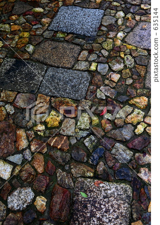 在石路面的秋葉 在石路面的秋葉 635144