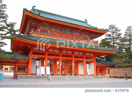 heian shrine, kyoto 635979