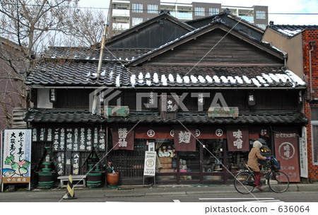 走在金澤·味噌店周圍 636064