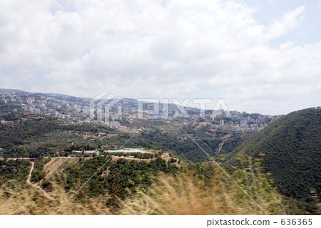 Scenery of the mountain road of Lebanon 636365