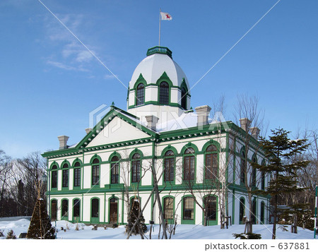 Old pioneer Sapporo main building winter Winter Old pioneer Sapporo main building winter Winter 637881