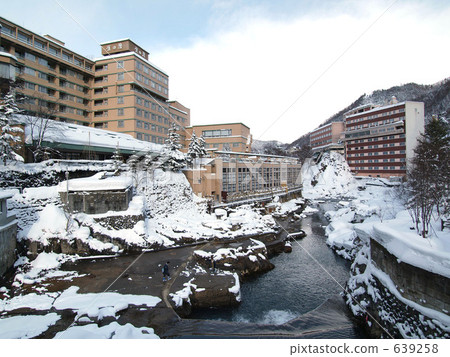 Jozankei溫泉在冬天 639258