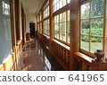 window frame, corridor, passage 641965