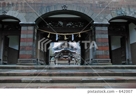 步行前往金澤·大山神社 642007