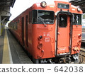 Train on JR San-in main line 642038