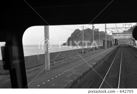 新日鐵新信幹線·Yoneyama Station昭和50年 642705