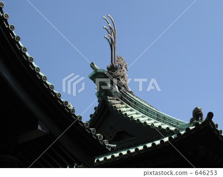 屋頂 房頂 湯島聖堂 646253