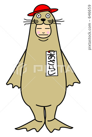 costumed character, seal, graphic 646659